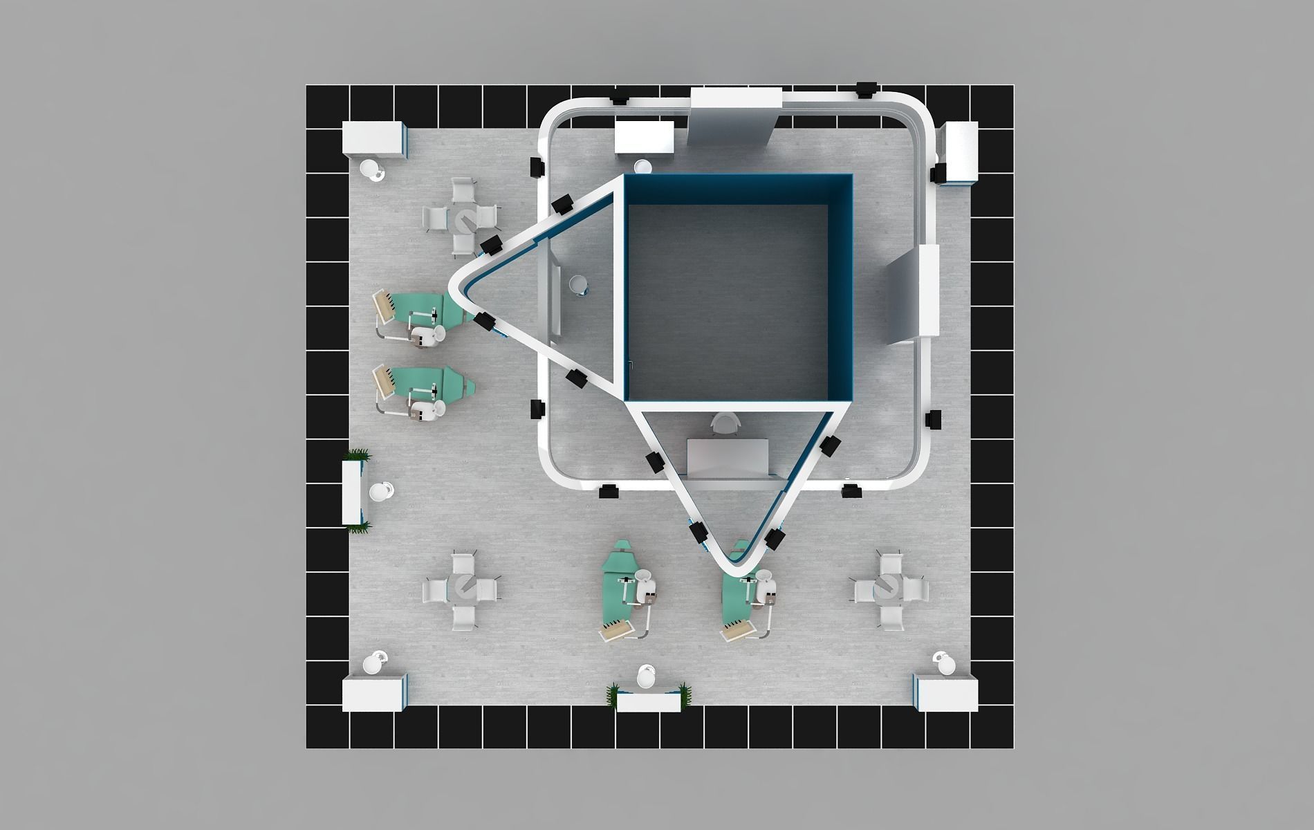 Dimsan Size 13 m x 14 m Height 450 cm 3D model_6