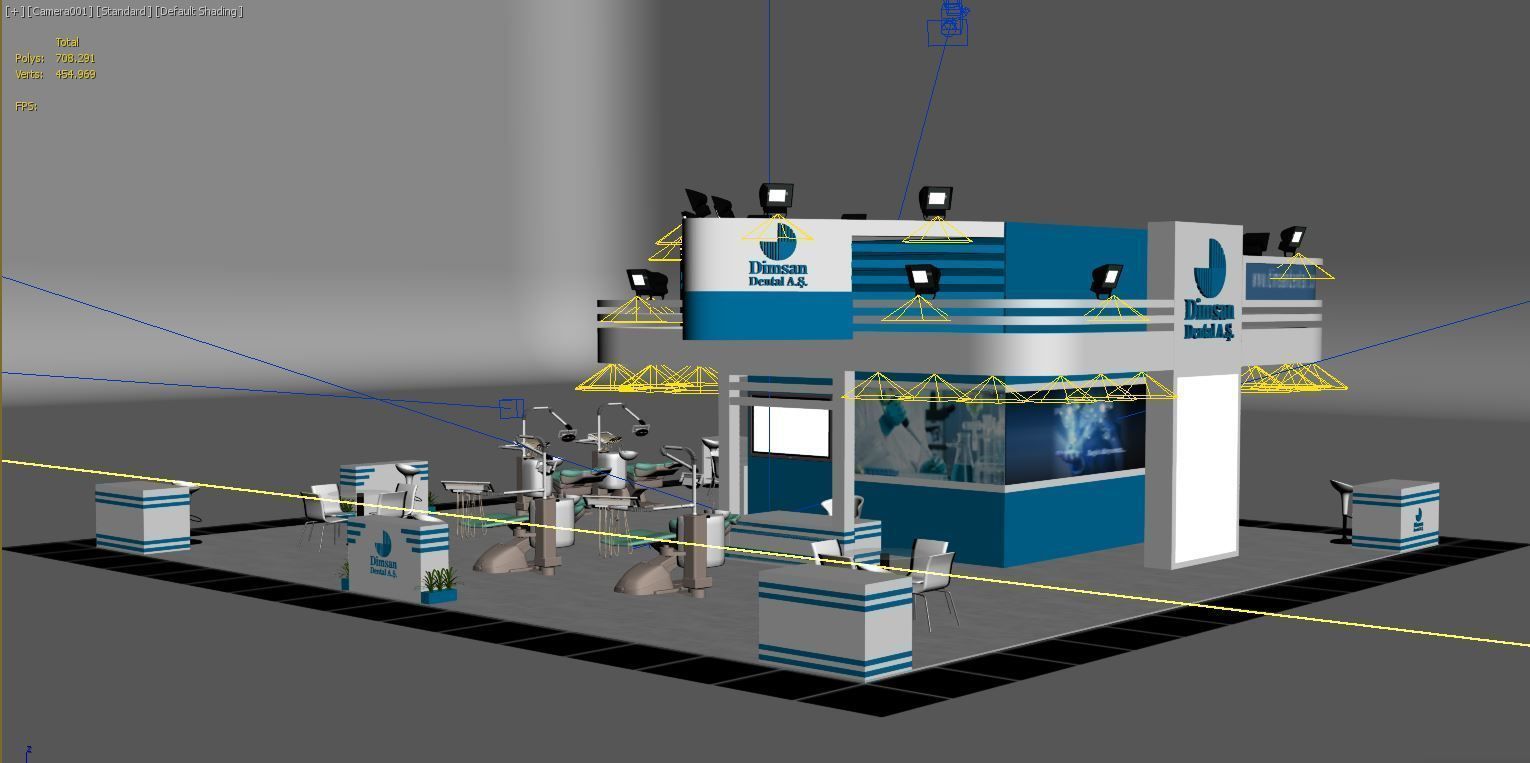 Dimsan Size 13 m x 14 m Height 450 cm 3D model_7