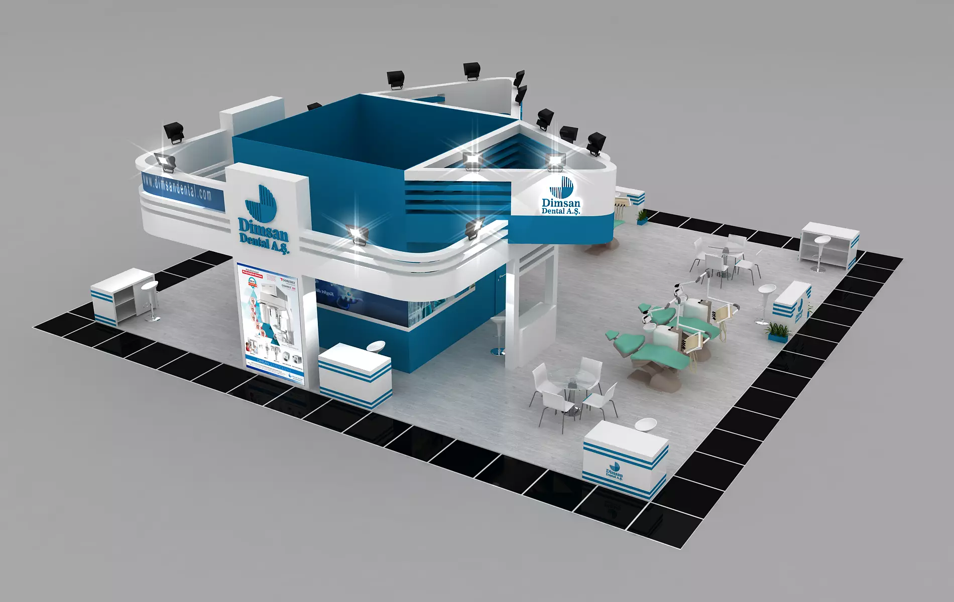 Dimsan Size 13 m x 14 m Height 450 cm 3D model_0