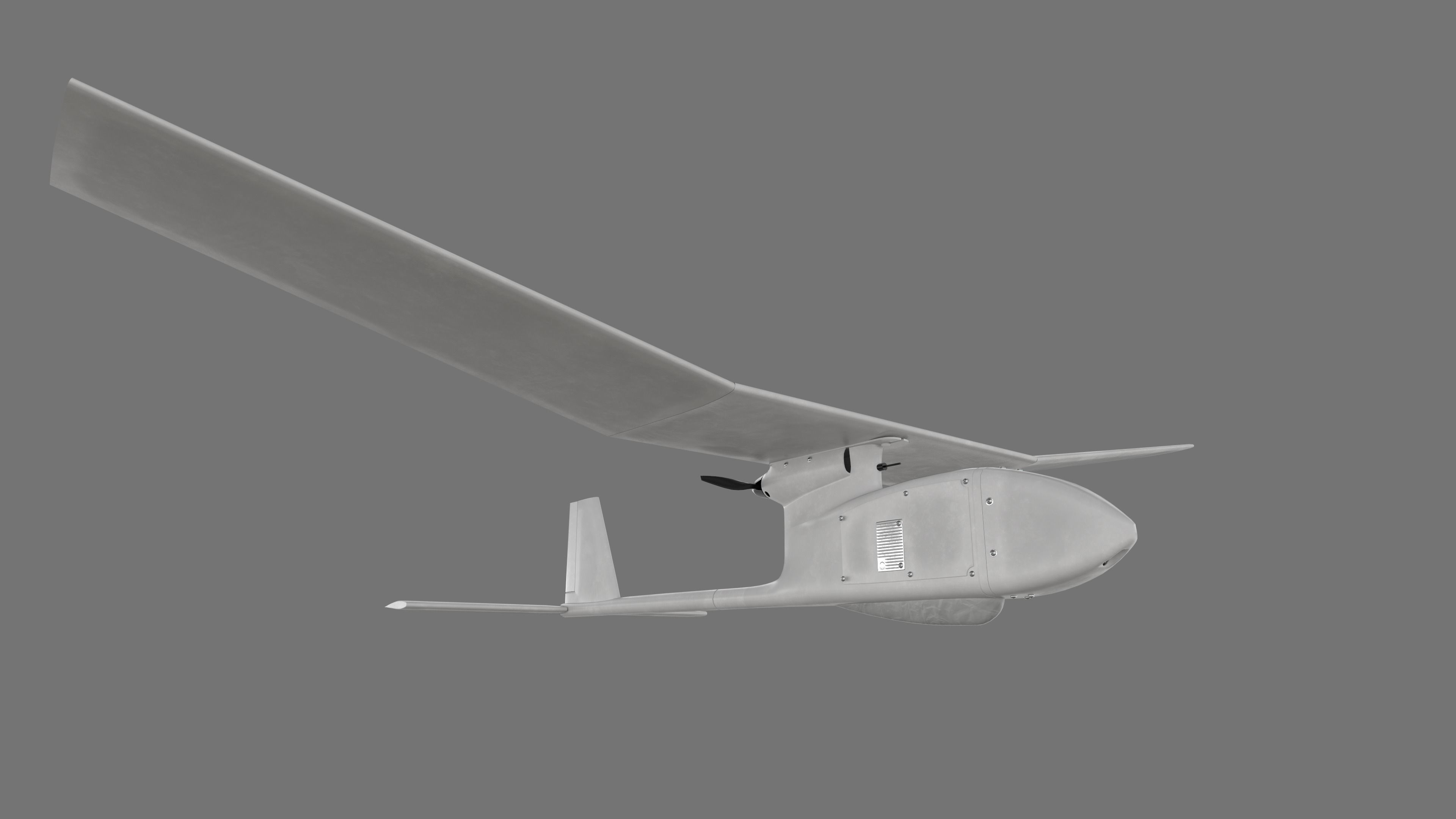 AeroVironment RQ-11 Raven  Low-poly 3D model_1