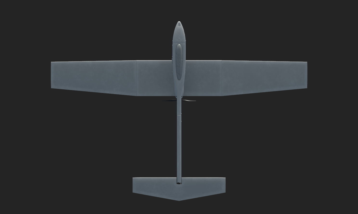 AeroVironment RQ-11 Raven  Low-poly 3D model_15