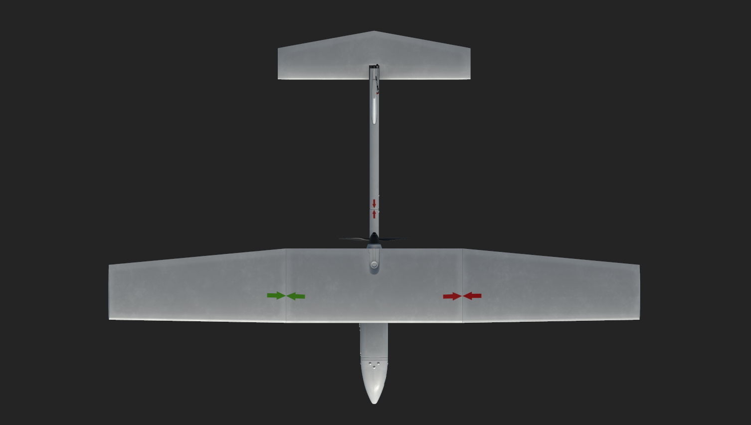AeroVironment RQ-11 Raven  Low-poly 3D model_14