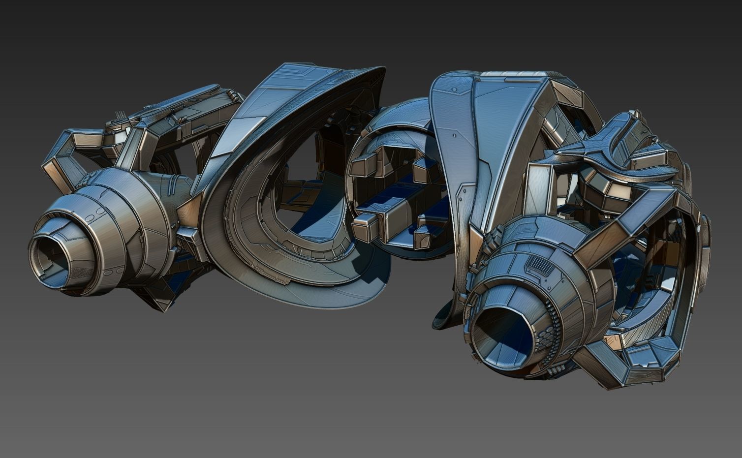 space equipment node 00033 3D model_9