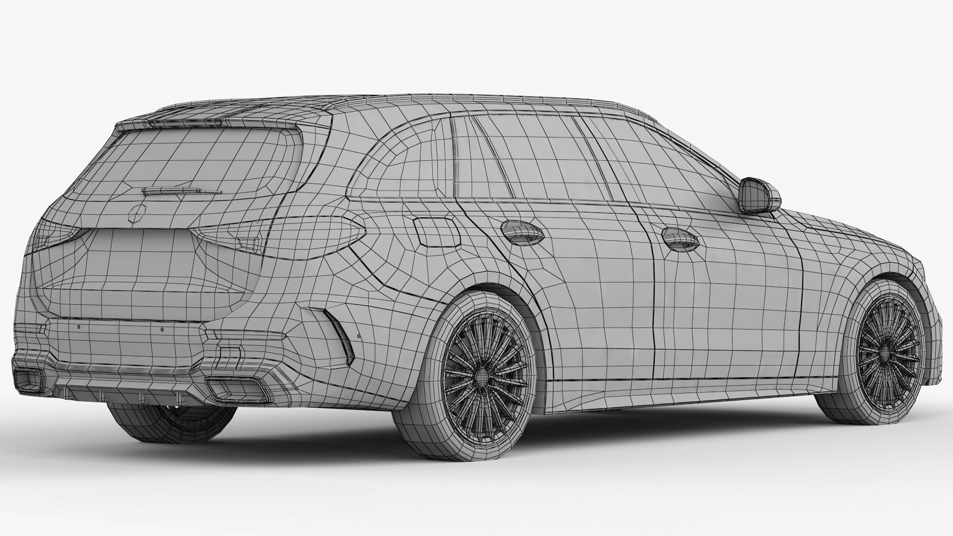Mercedes-Benz C-Class Estate 2022 3D model_18