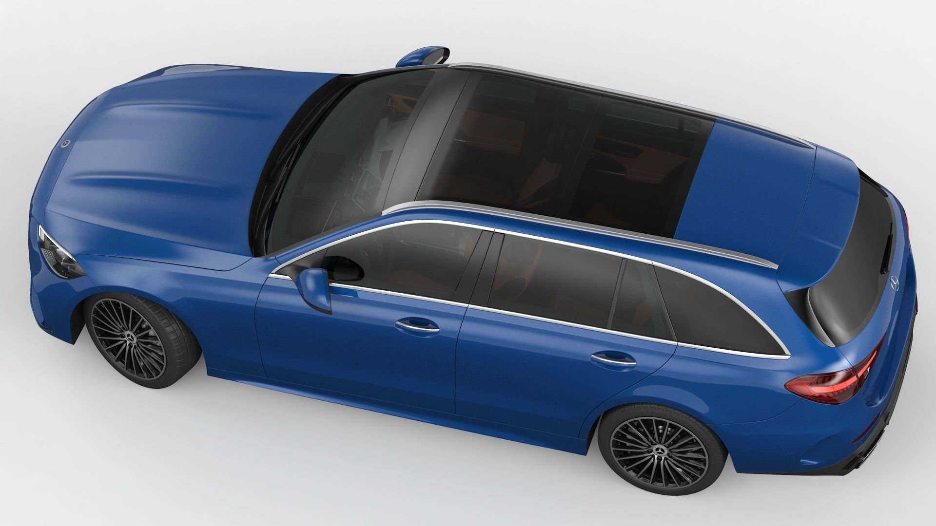 Mercedes-Benz C-Class Estate 2022 3D model_4