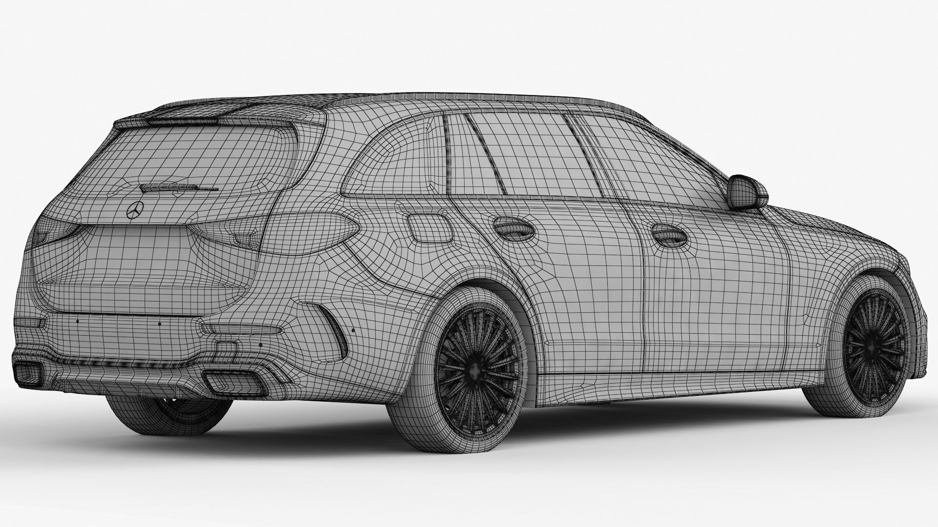 Mercedes-Benz C-Class Estate 2022 3D model_19