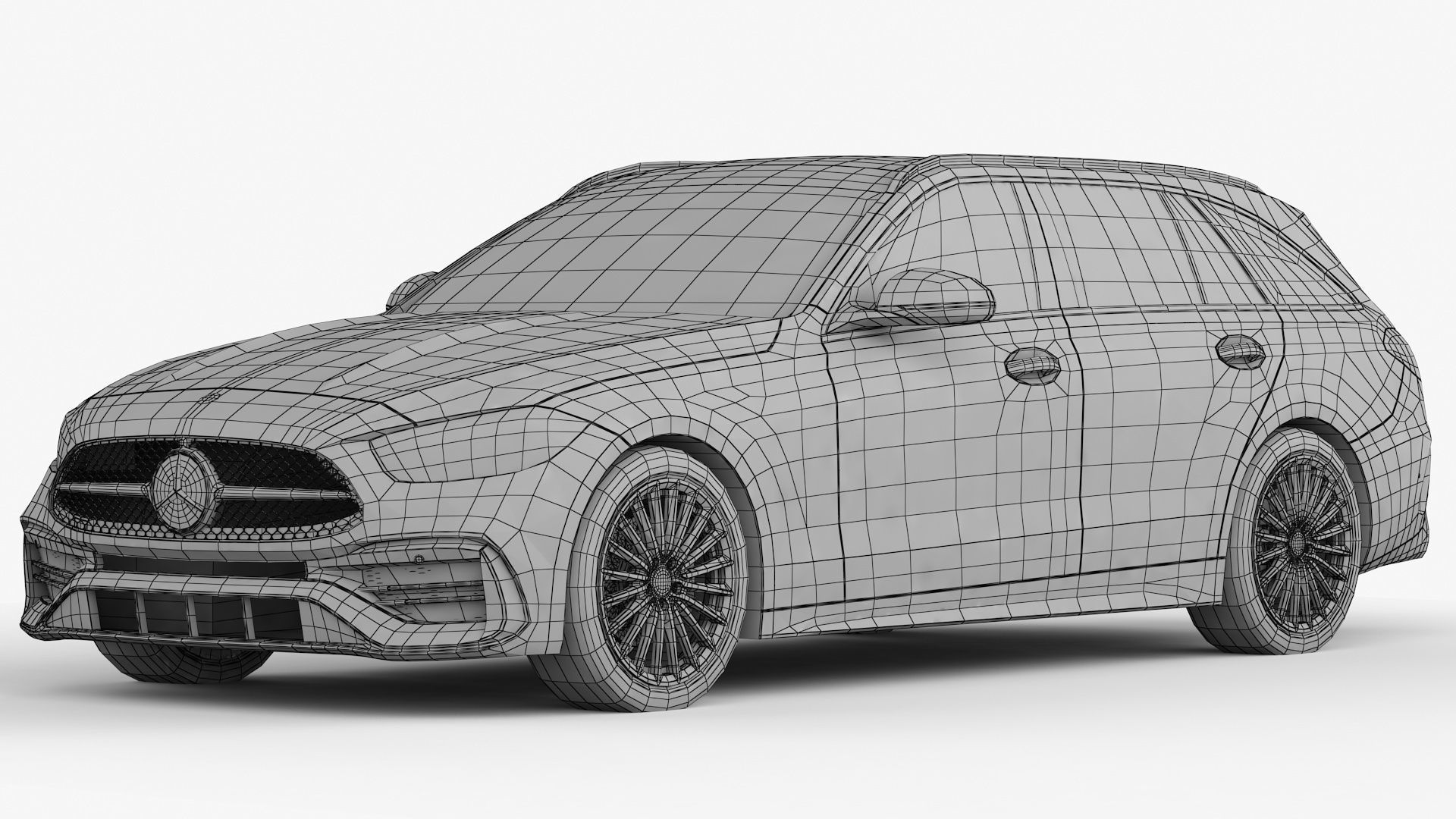 Mercedes-Benz C-Class Estate 2022 3D model_16
