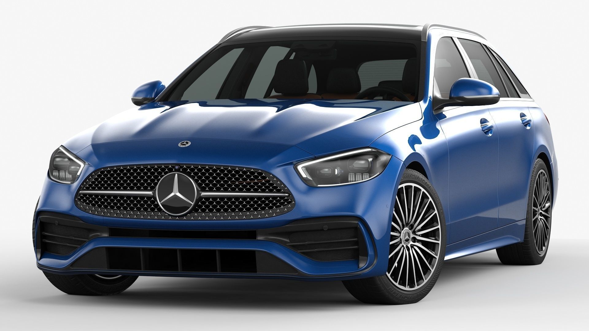 Mercedes-Benz C-Class Estate 2022 3D model_2
