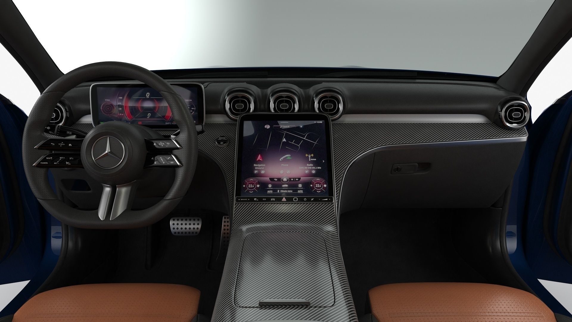 Mercedes-Benz C-Class Estate 2022 3D model_13