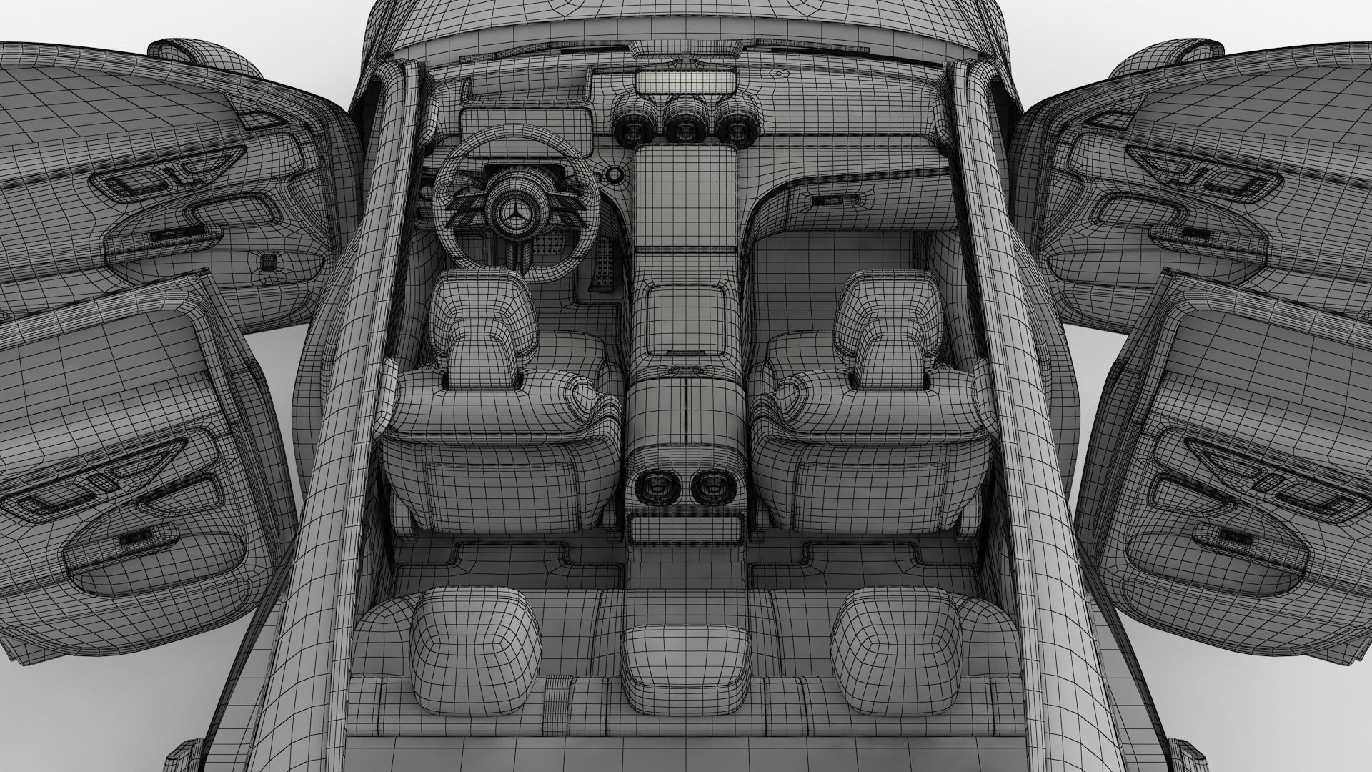 Mercedes-Benz C-Class Estate 2022 3D model_21