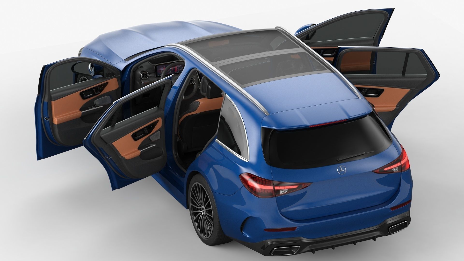 Mercedes-Benz C-Class Estate 2022 3D model_10