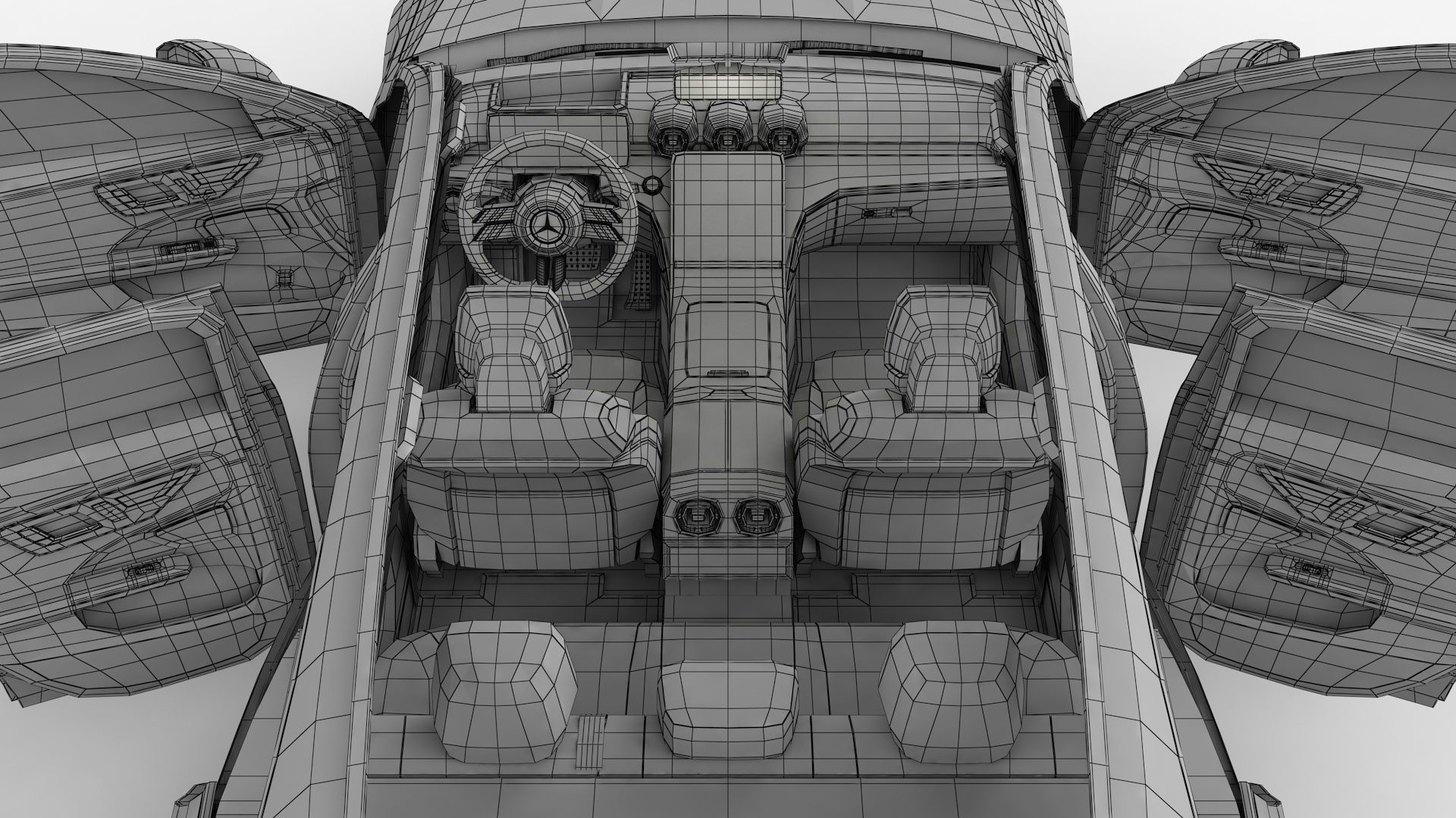 Mercedes-Benz C-Class Estate 2022 3D model_20