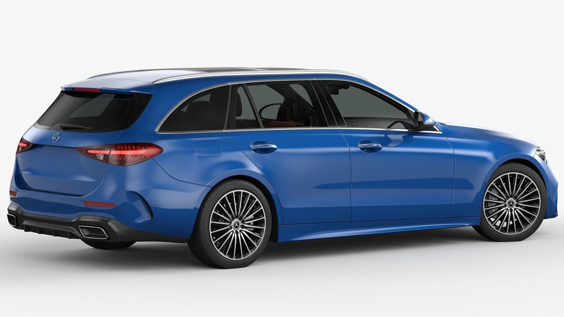 Mercedes-Benz C-Class Estate 2022 3D model_3