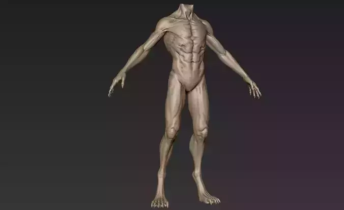 Creature Body Sculpt 1