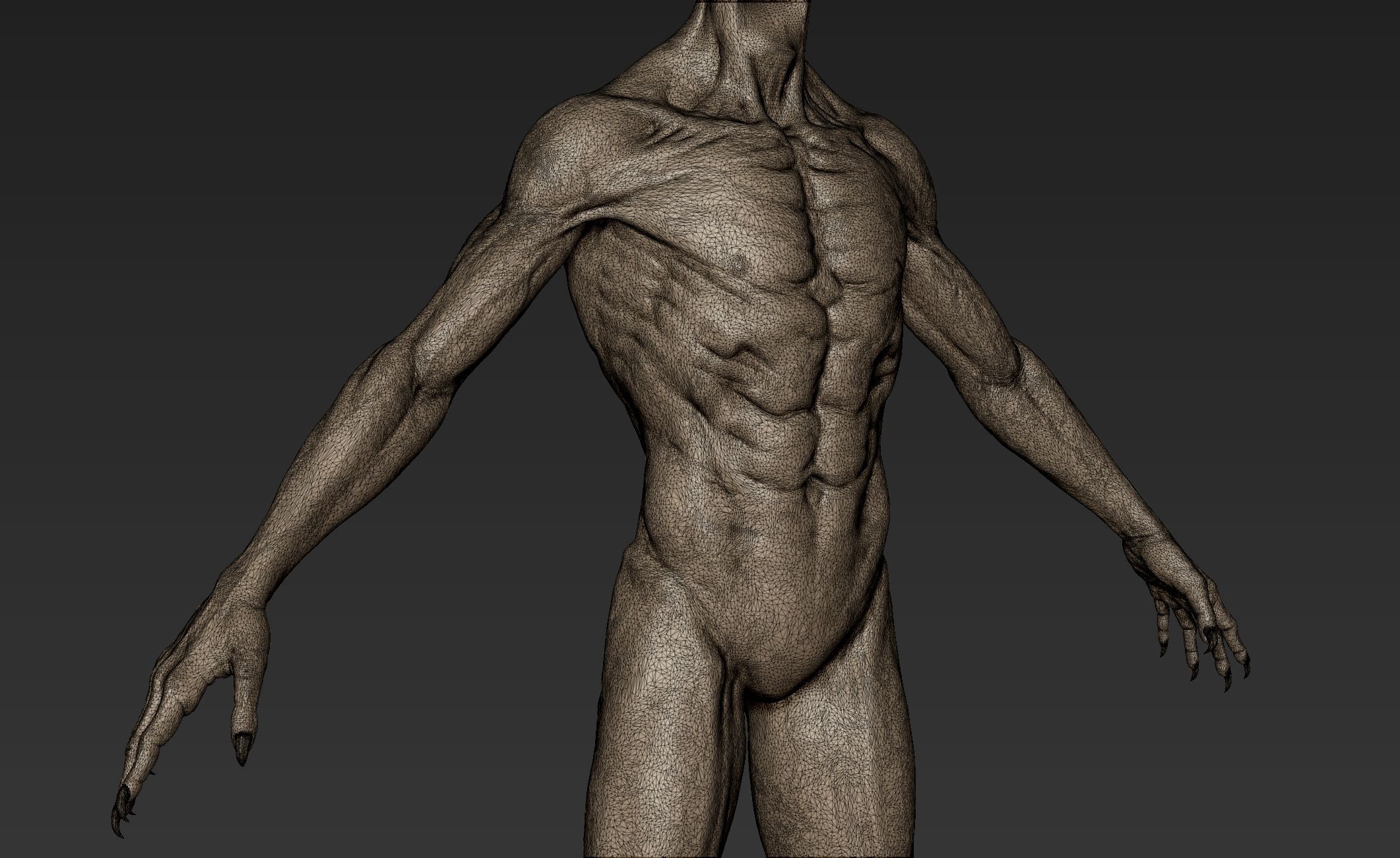 Creature Body Sculpt 1 3D model_12