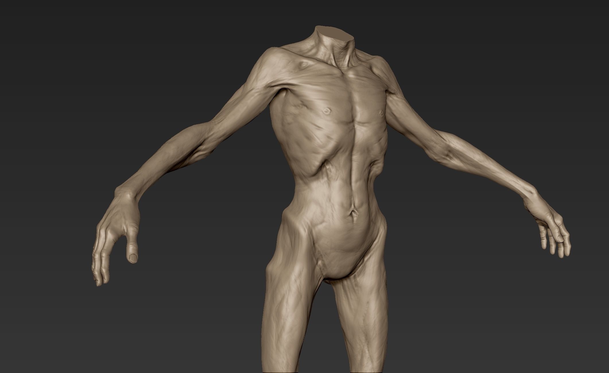 Creature Body Sculpt 2 3D model_10