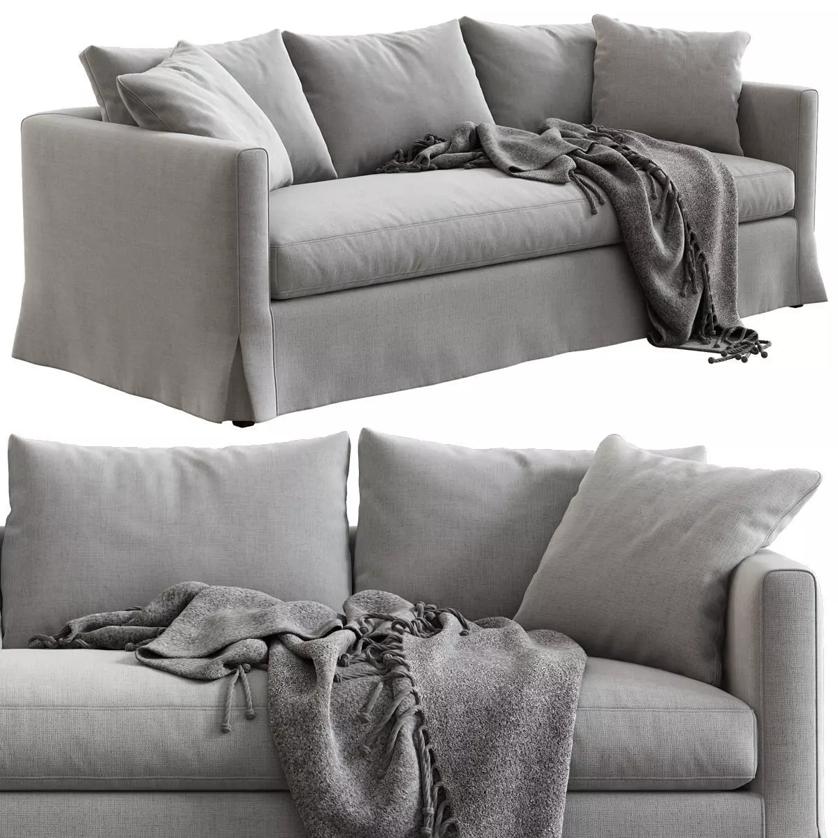 Marac Metro 3-Seat Sofa 3D model