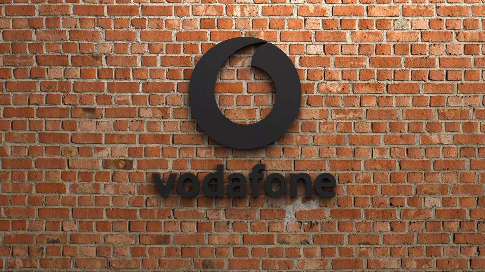 Vodafone Logo 3D print model