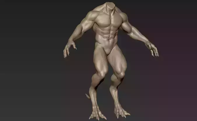 Creature Body Sculpt 7