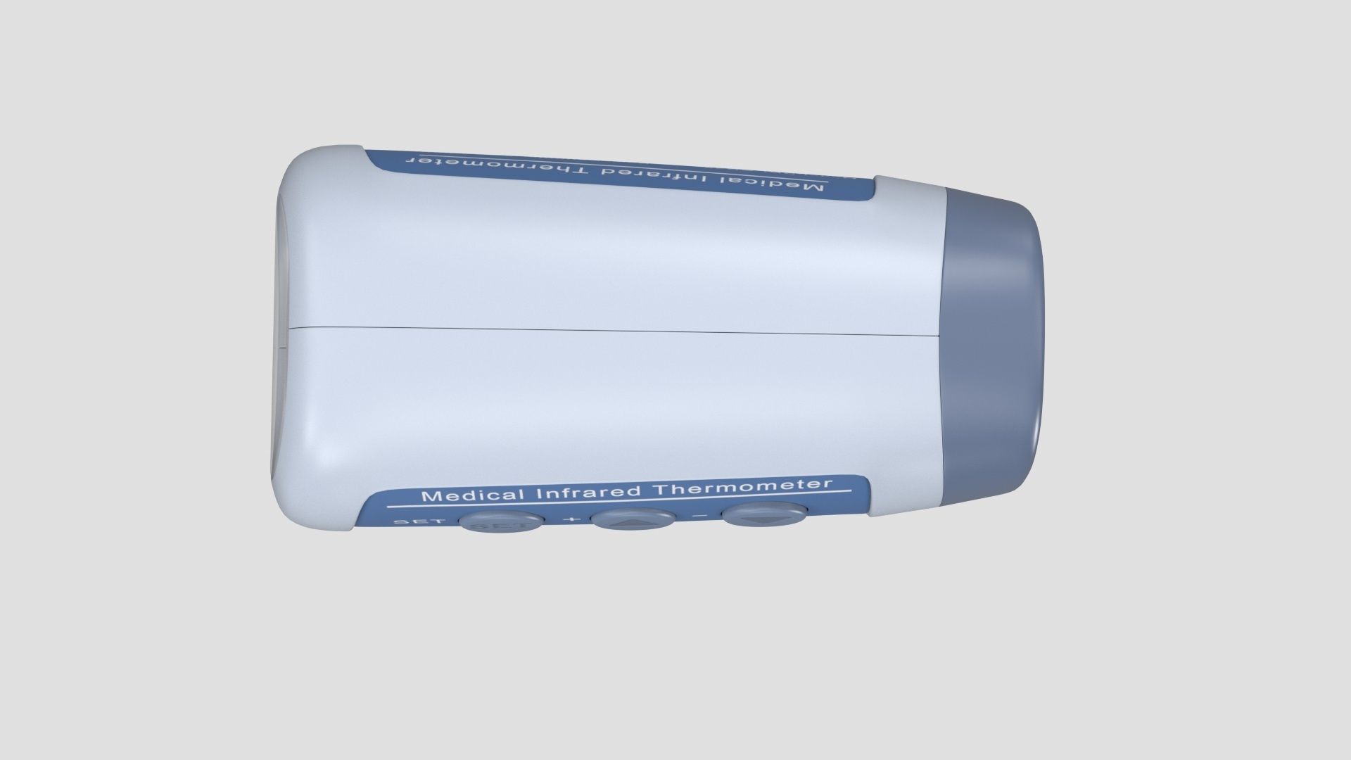 Non Contact  Medical infrared thermometer 3D model_9