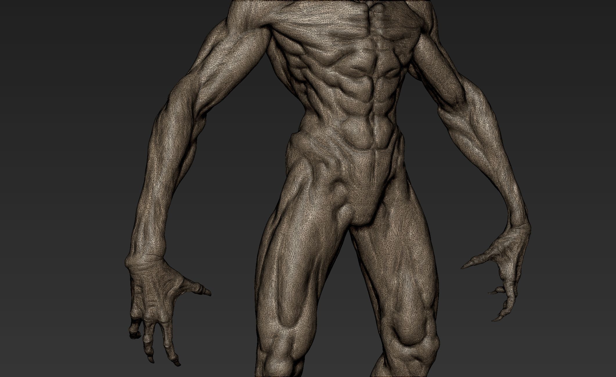 Creature Body Sculpt 9 3D model_10