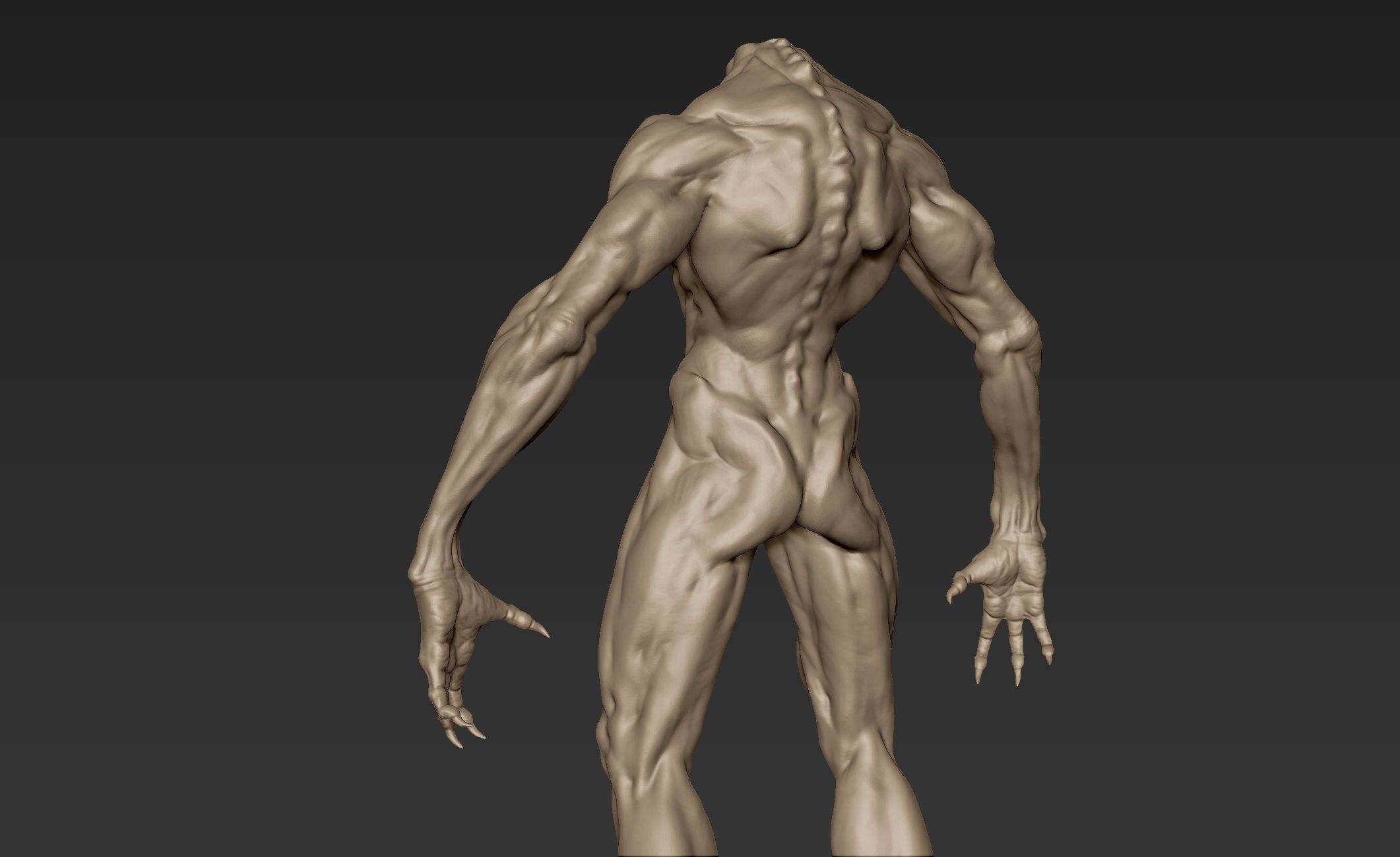 Creature Body Sculpt 9 3D model_7