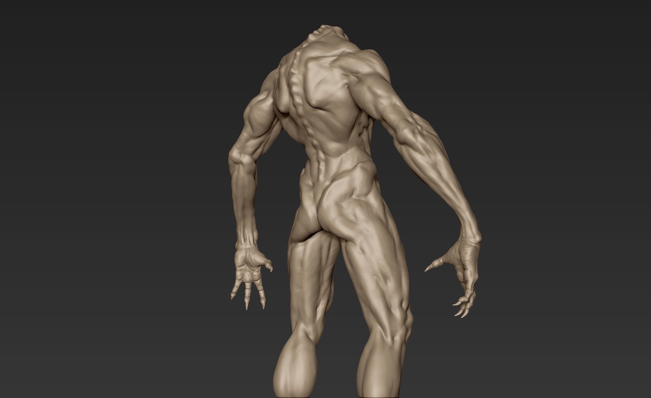 Creature Body Sculpt 9 3D model_8
