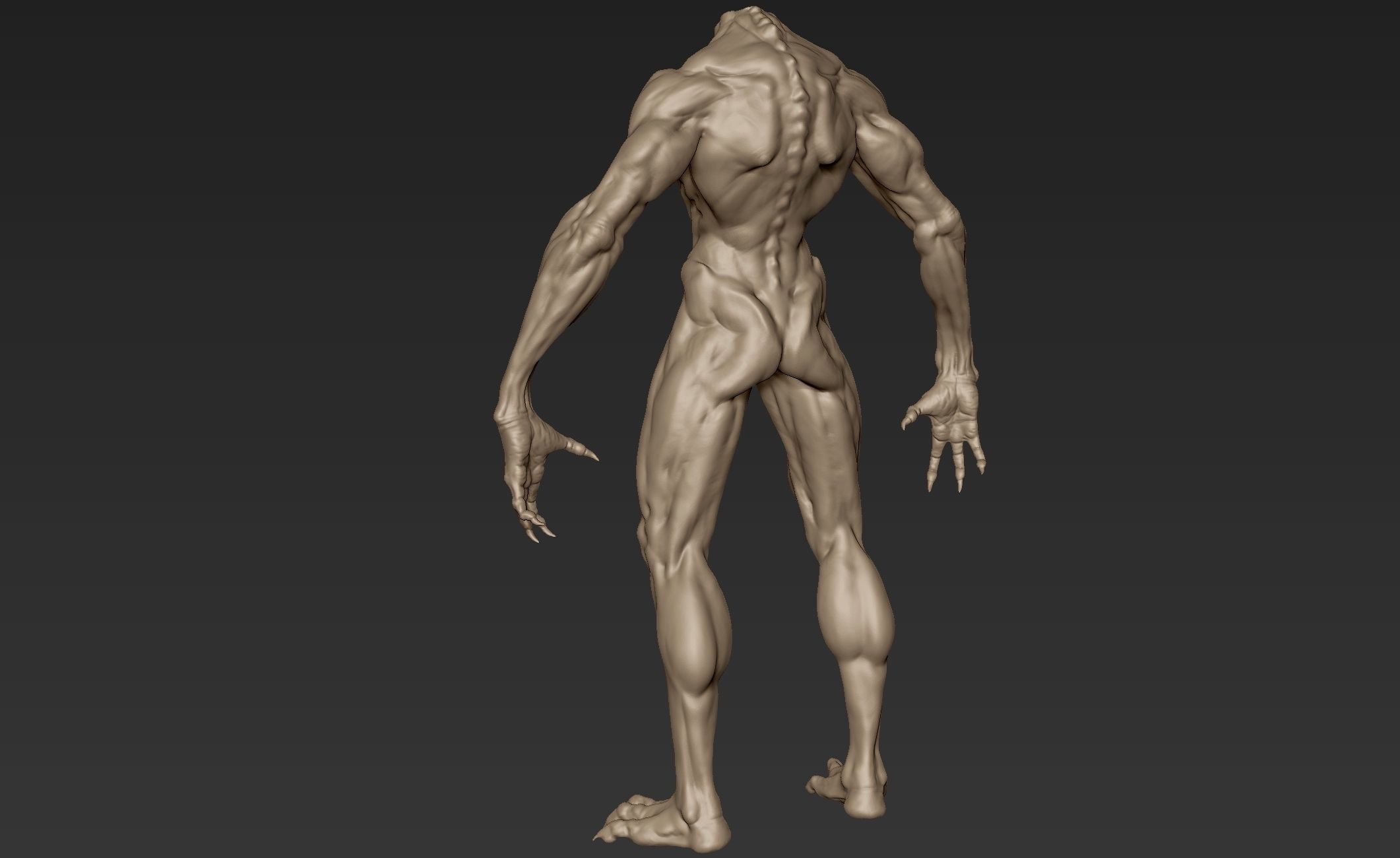 Creature Body Sculpt 9 3D model_6