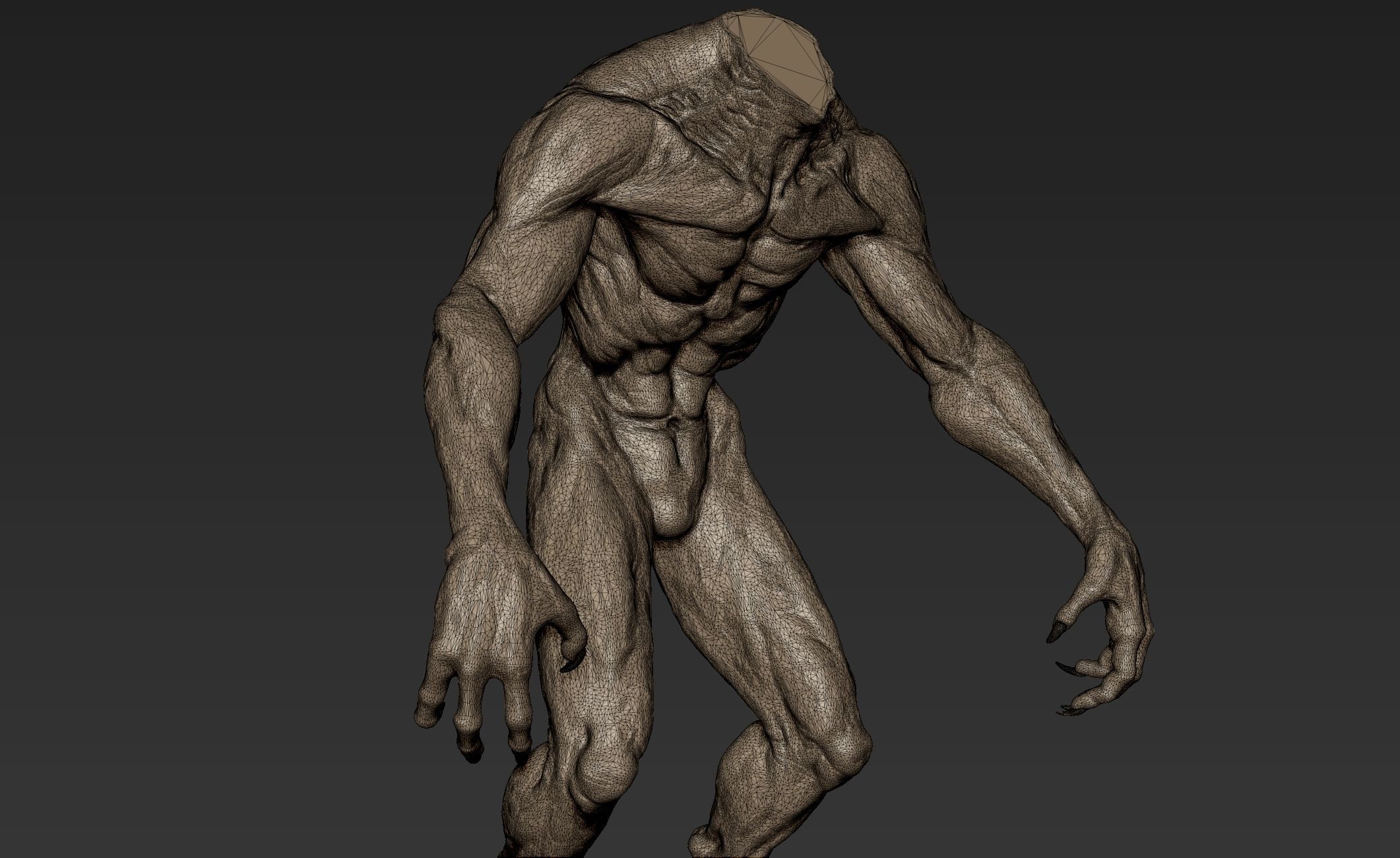 Creature Body Sculpt 10 3D model_9