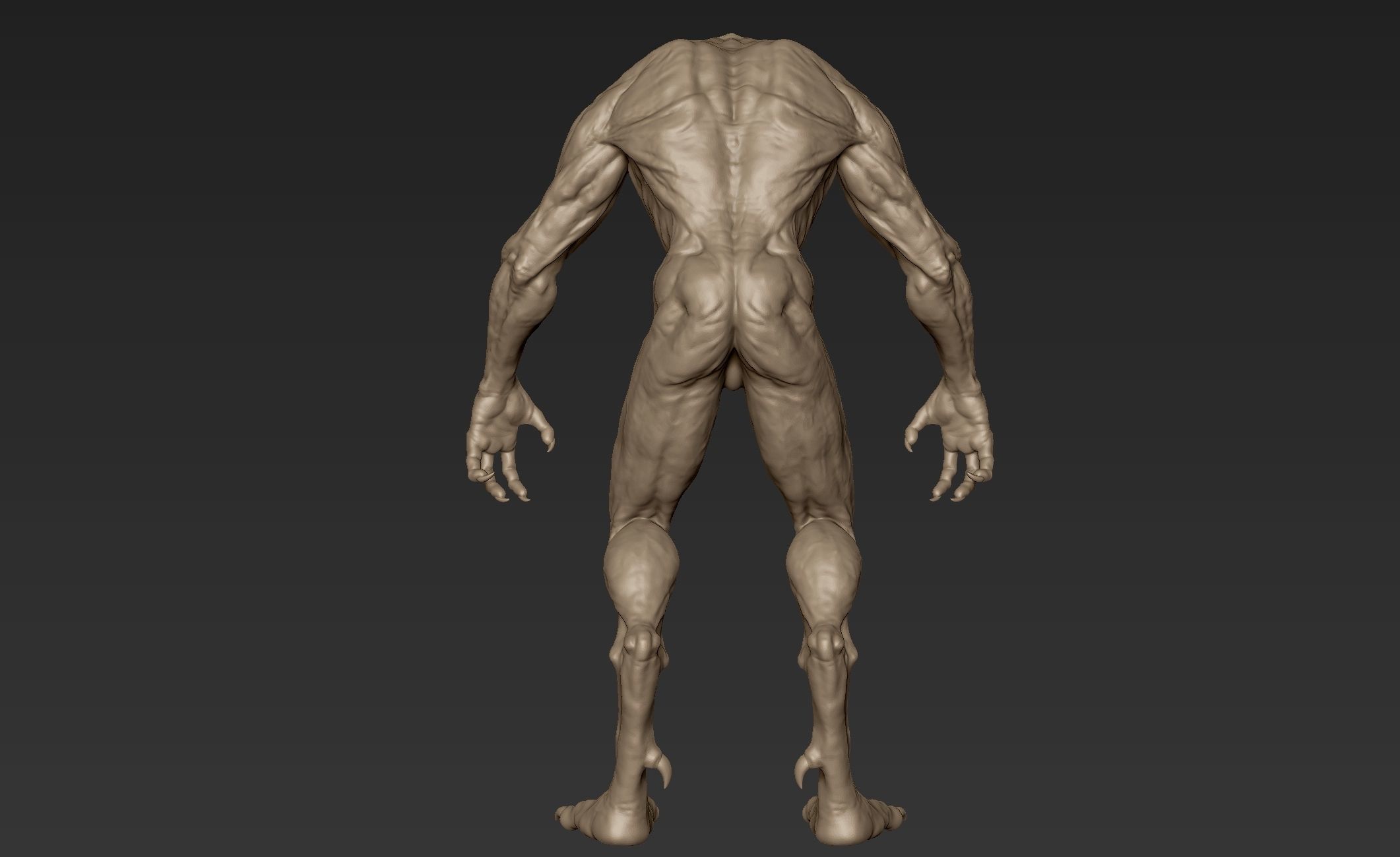 Creature Body Sculpt 10 3D model_7