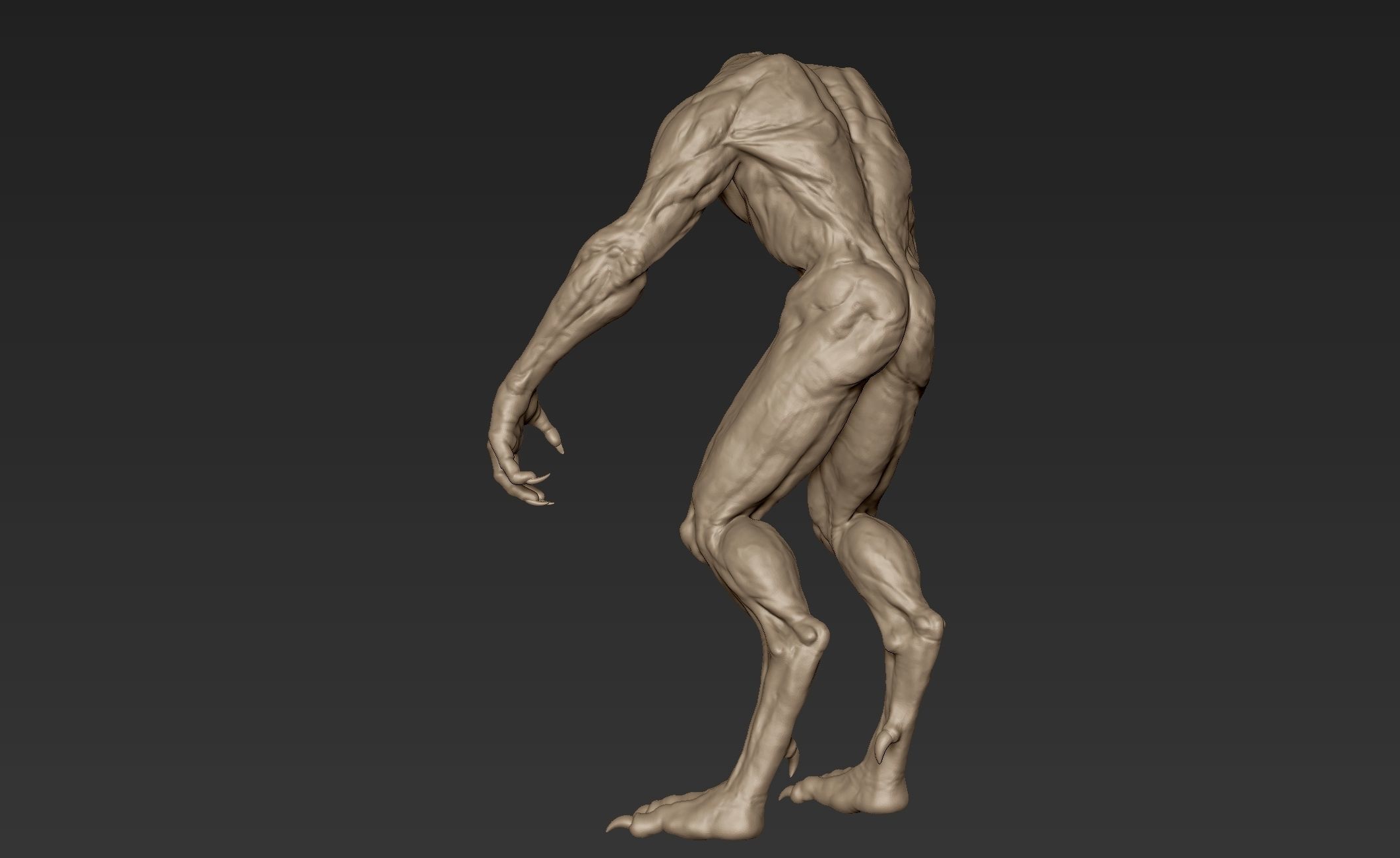 Creature Body Sculpt 10 3D model_6