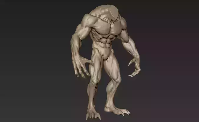 Creature Body Sculpt 11