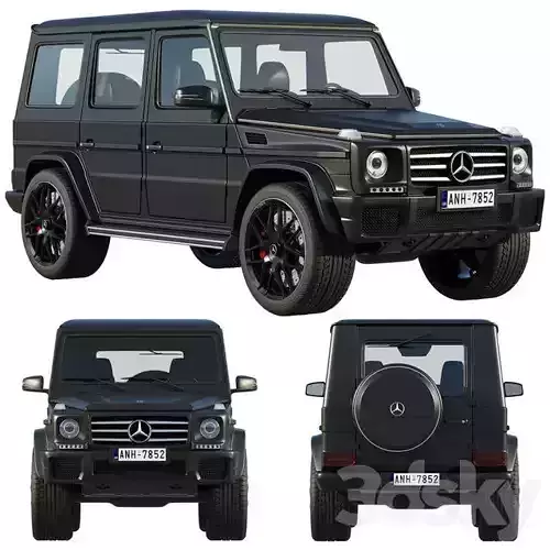 Gelendvagen 63 amg Free 3D model