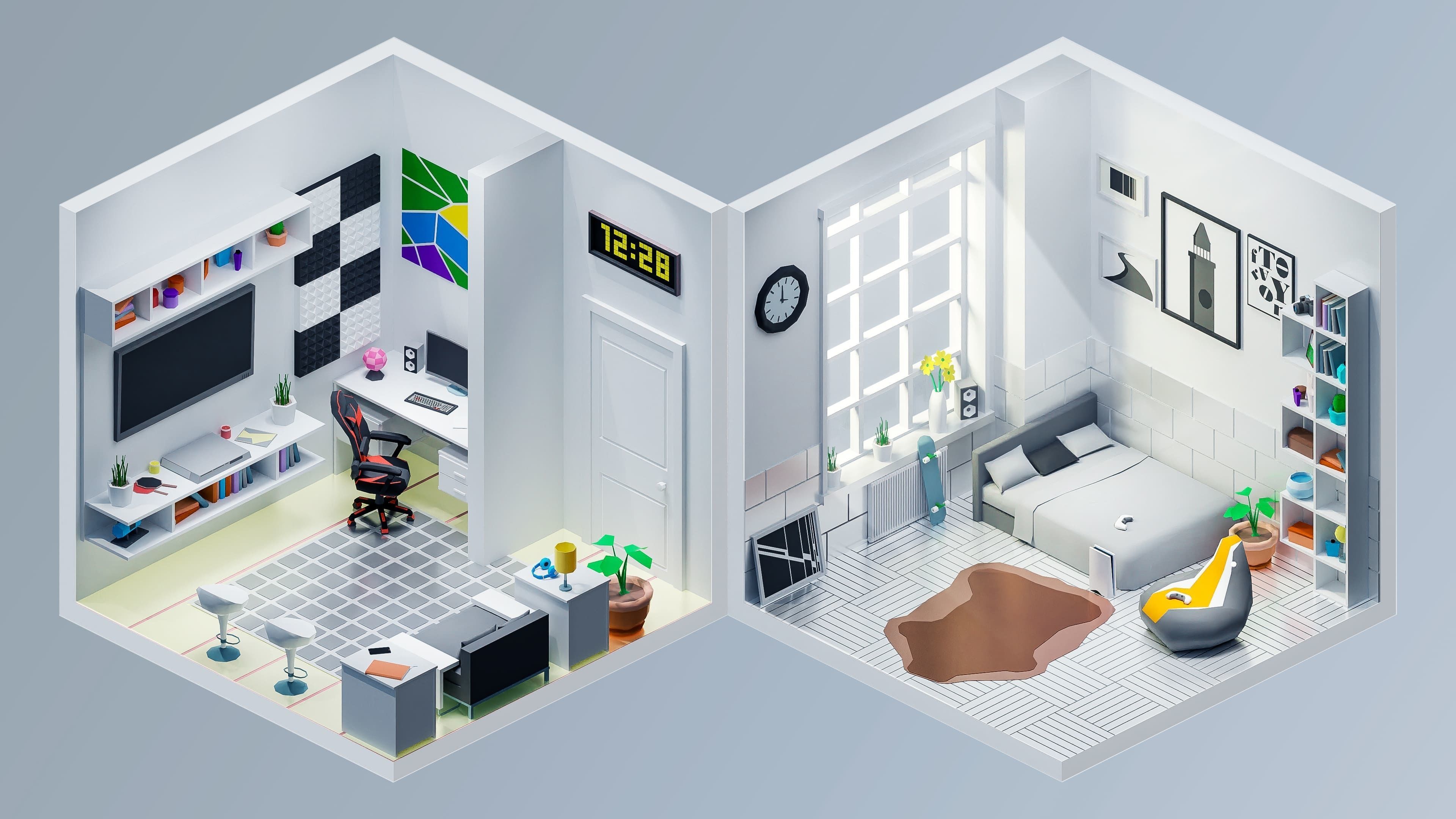 Interior Pack  3D Model Collection_16