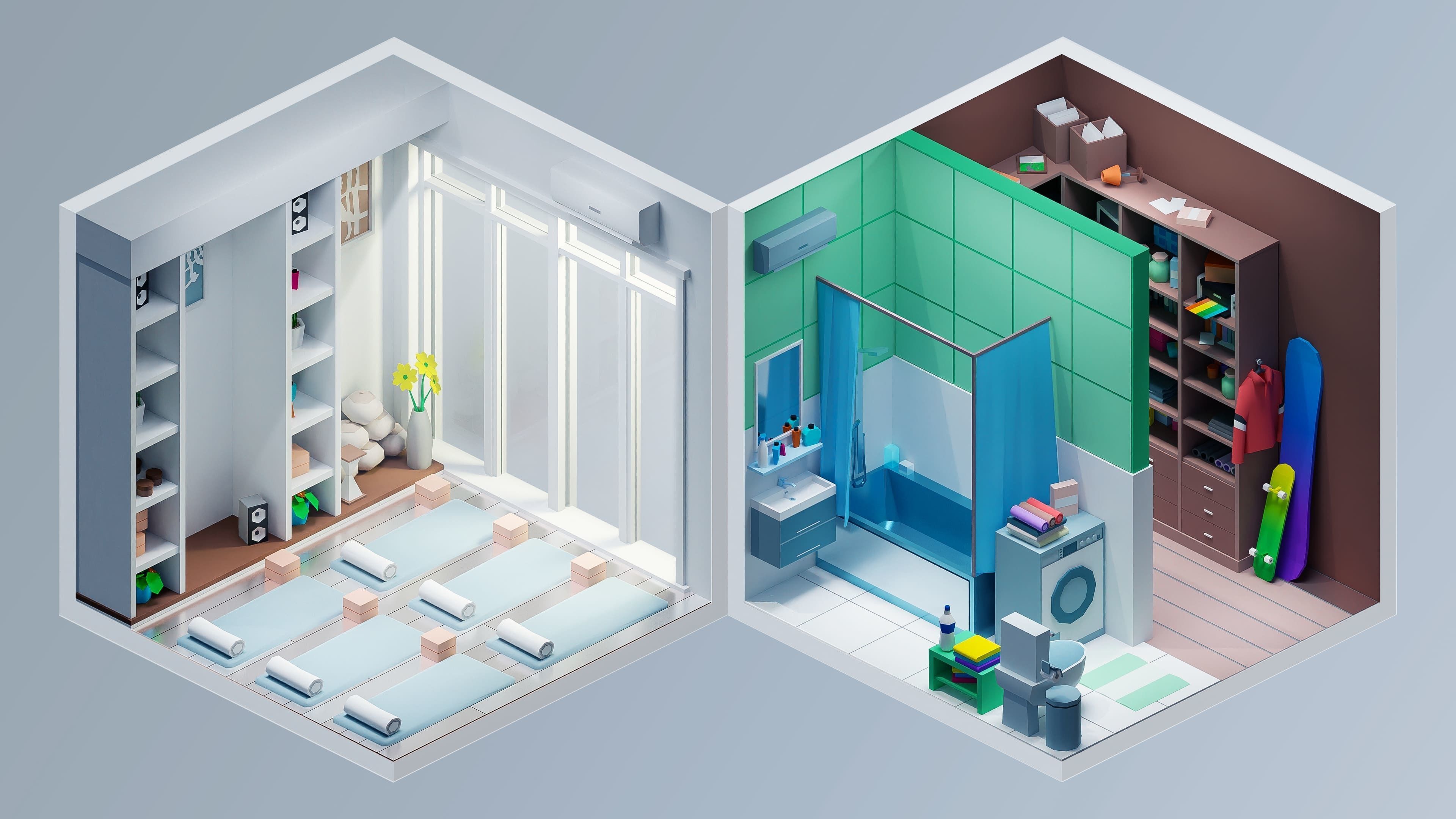 Interior Pack  3D Model Collection_9