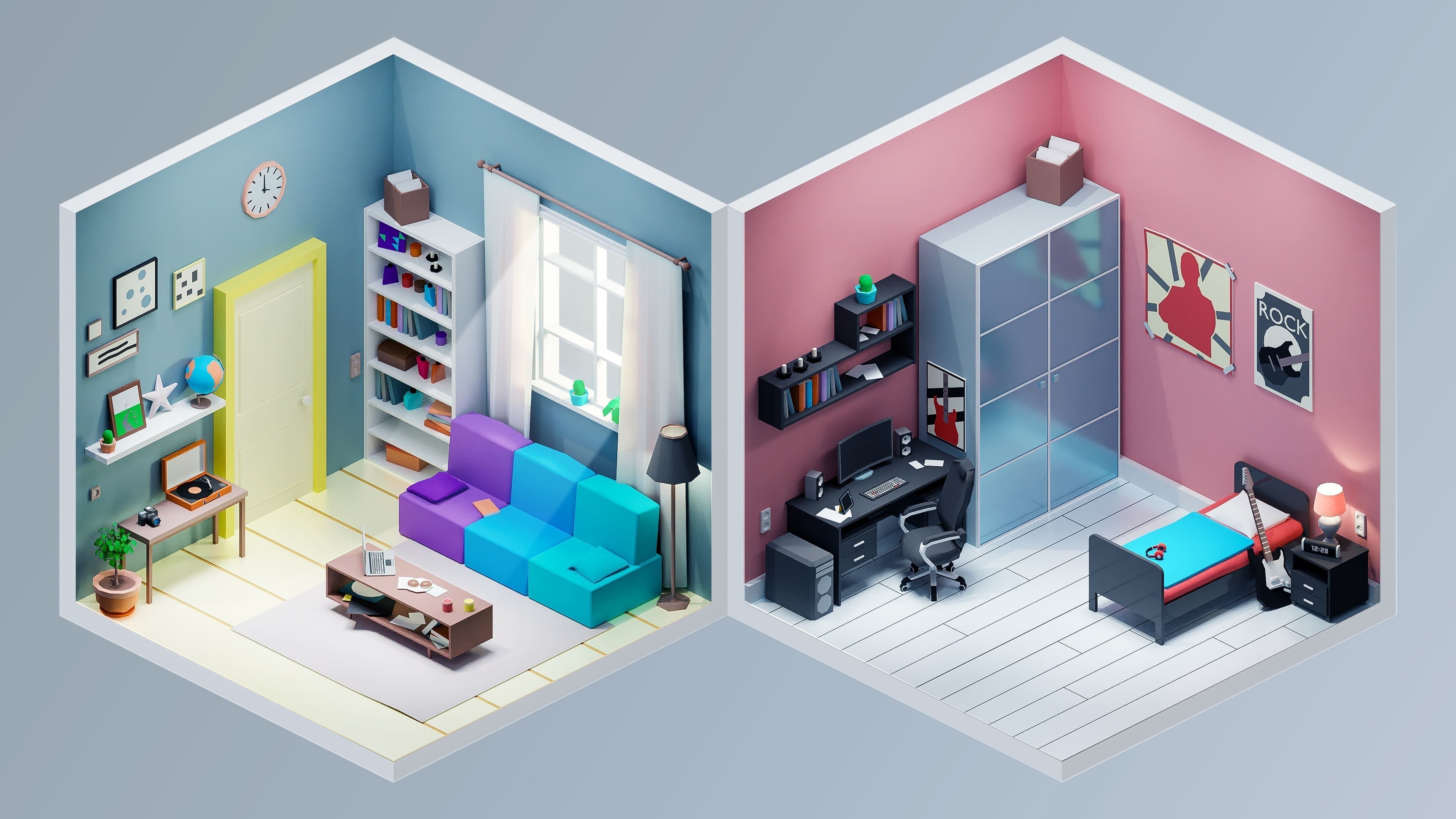 Interior Pack  3D Model Collection_14