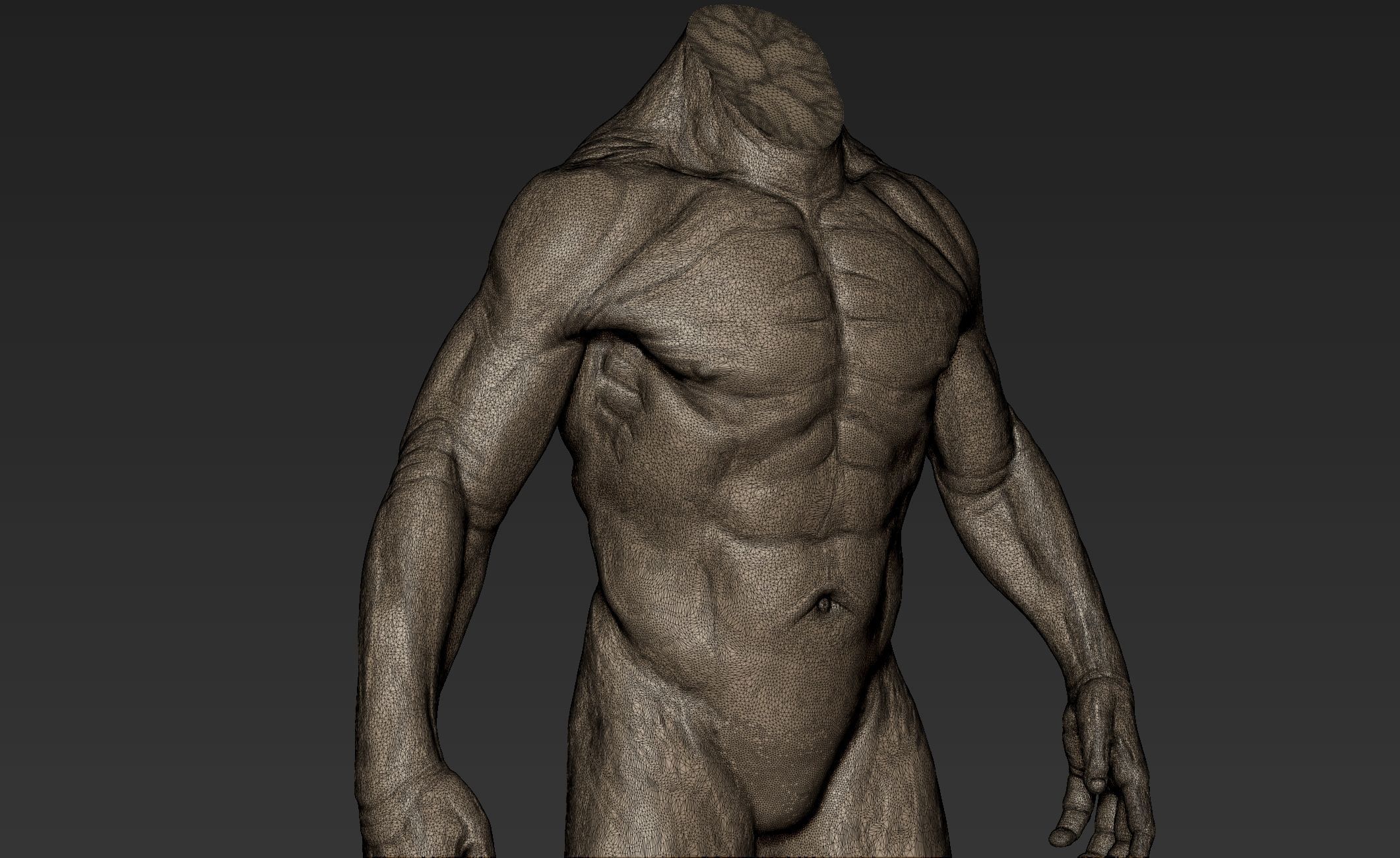 Creature Body Sculpt 12 3D model | CGTrader