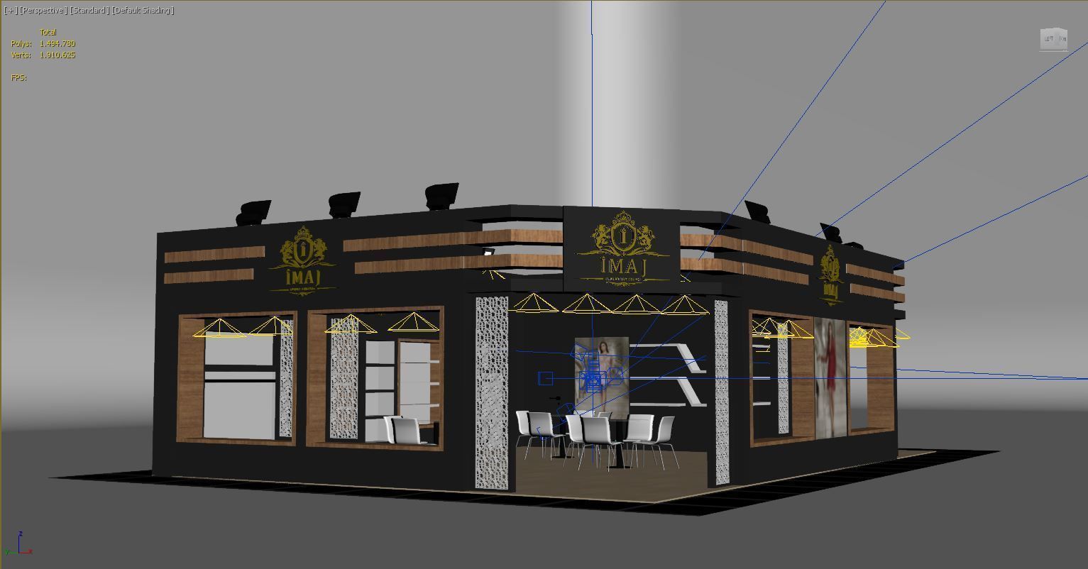 Imaj Size 12 m x 8 m  Height 350 cm 3D model_7