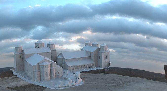 mansion Fantasy 3d model 3D model
