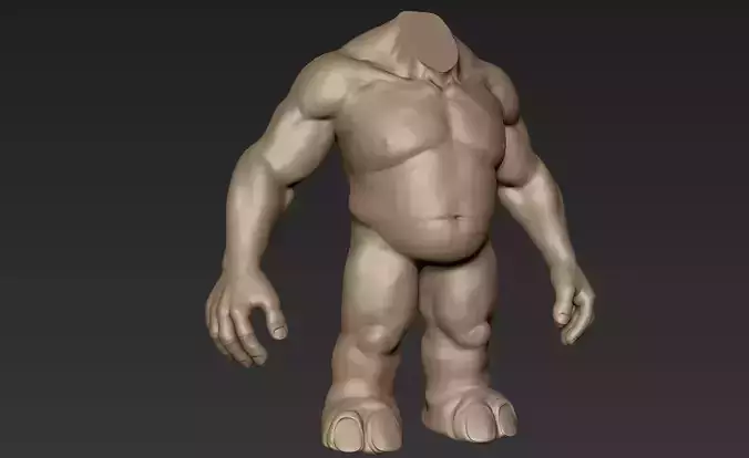 Creature Body Sculpt 14