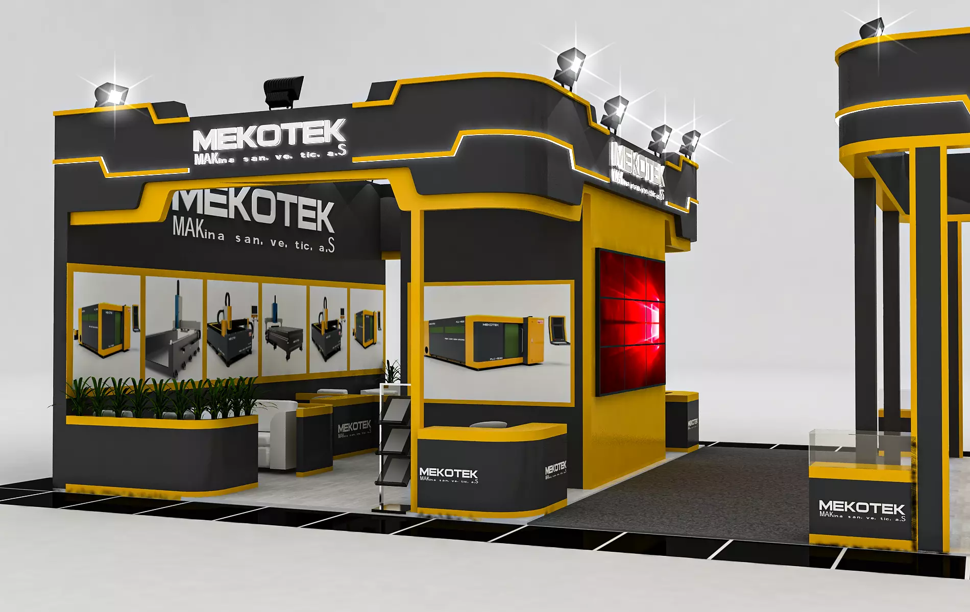 Mekotek-01 Size 16 m x 8 m Height 450 cm 3D model_0