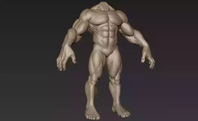 Creature Body Sculpt 15