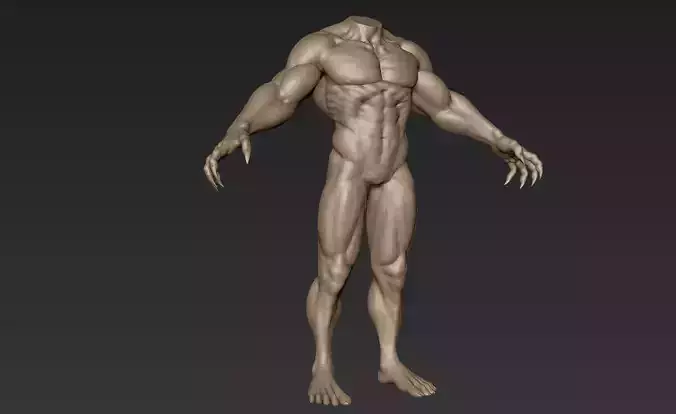 Creature Body Sculpt 16