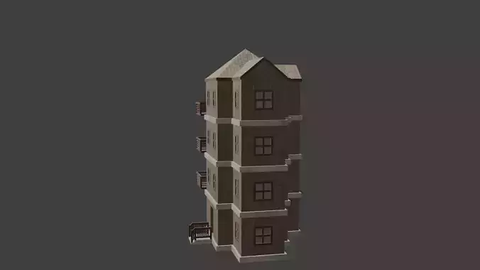 House Model 2 building