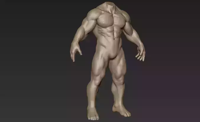 Creature Body Sculpt 17