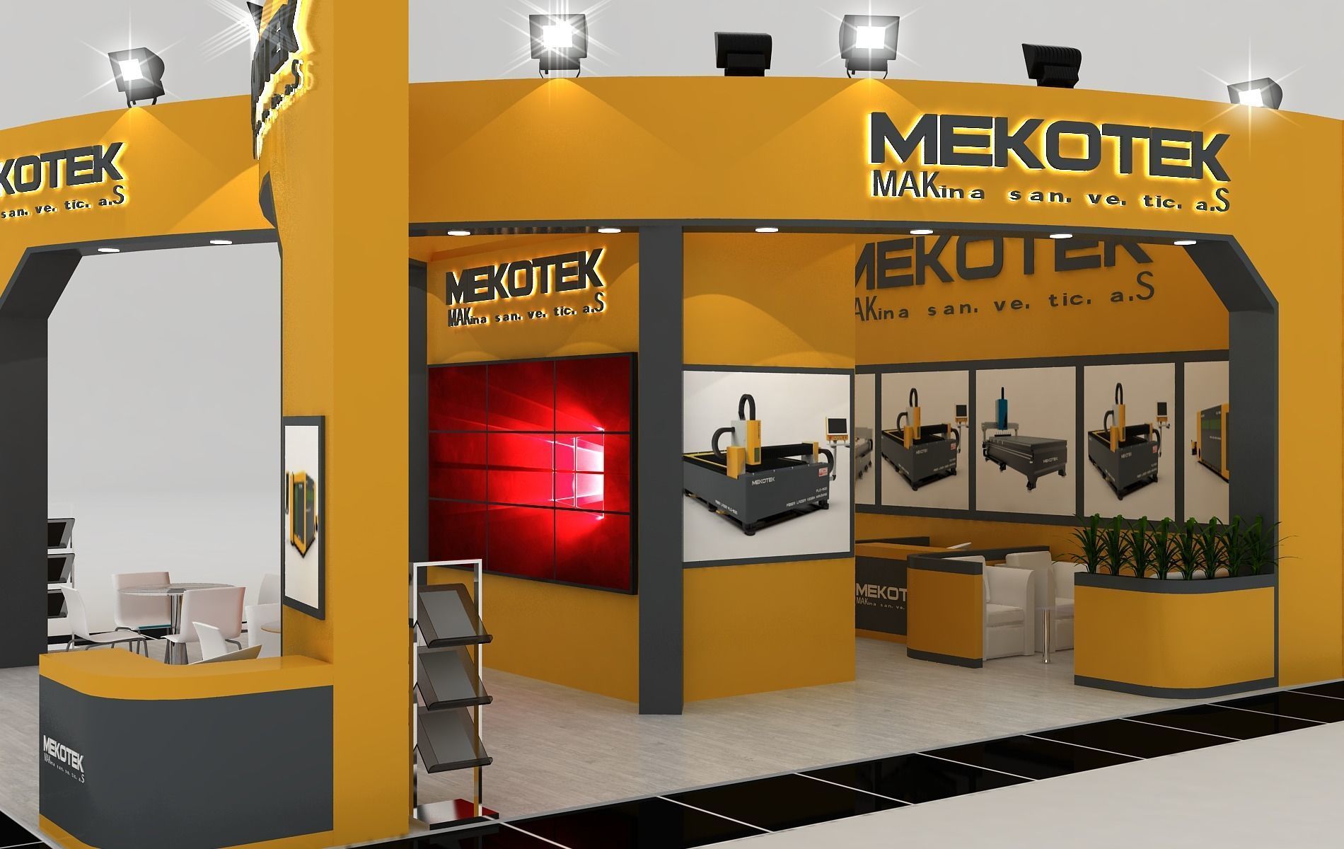Mekotek -02 Size 10 m x 8 m Height 450 cm 3D model_3