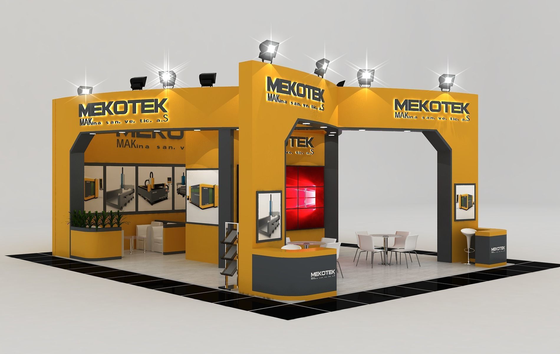 Mekotek -02 Size 10 m x 8 m Height 450 cm 3D model_5