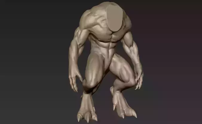 Creature Body Sculpt 18 3D model