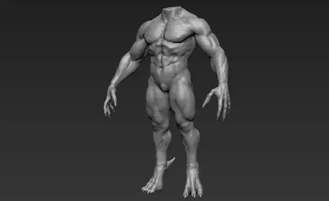 Creature Body Sculpt 19