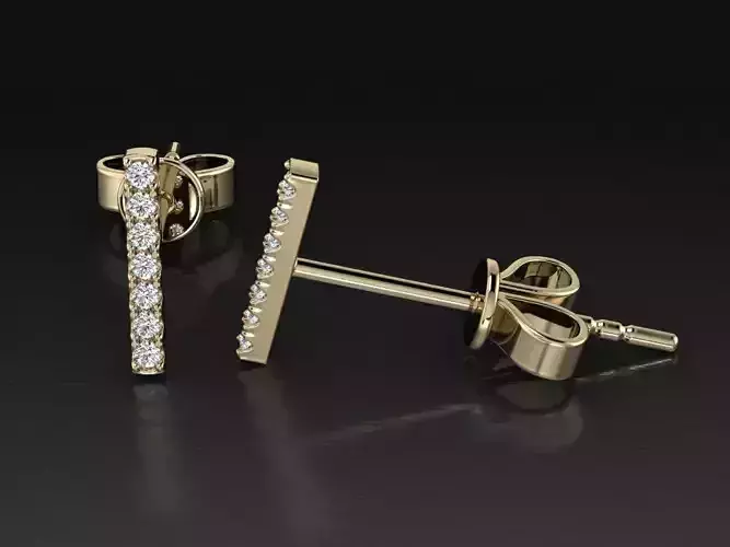 Jewelry Earring 3D print model